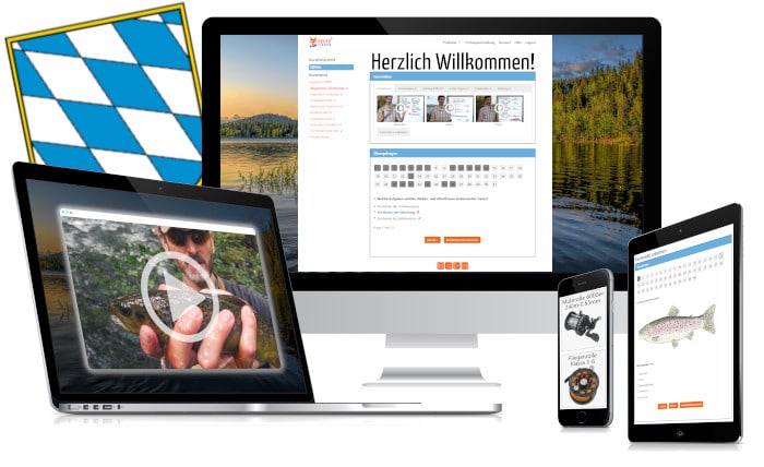 Angelschein Bayern online machen