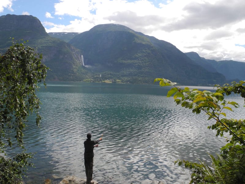 Angeln am Fjord
