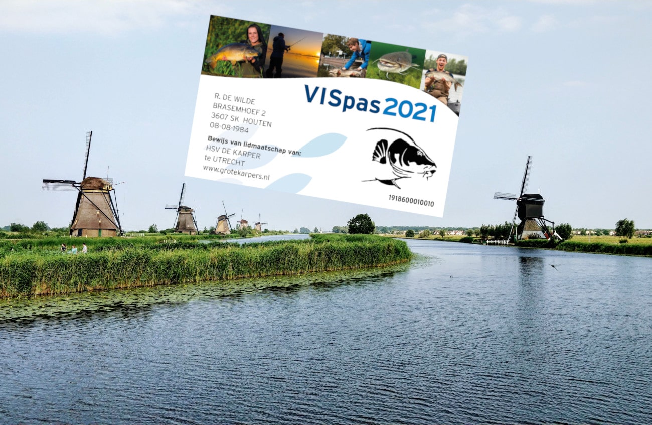 VISpas Angelschein – Angeln in Holland NL ohne deutschen Angelschein